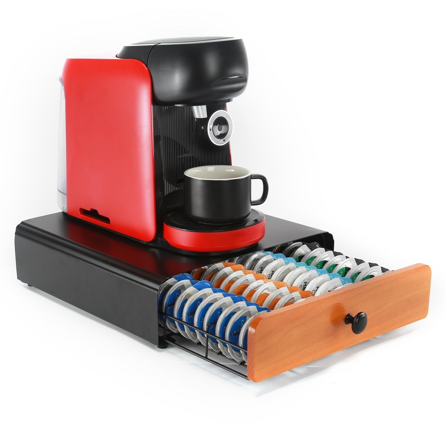 Schubladenbox für 64 Tassimo Kapseln