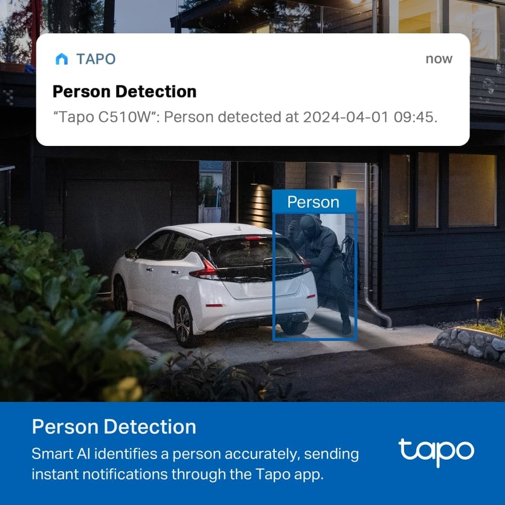 Tapo C510W 3MP 360° Outdoor Kamera MicroSD