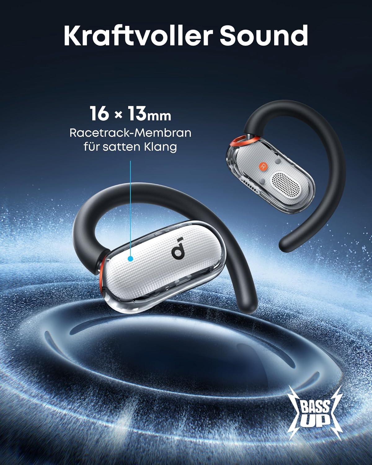 Open-Ear Kopfhörer V40i, Weiss