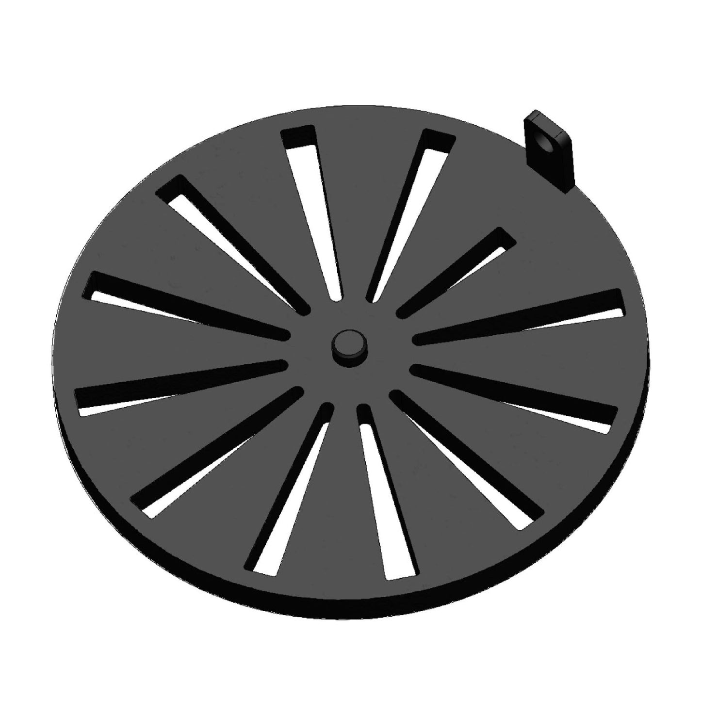 Kaminofen Ascherost für Hase Kaminöfen, Ø 170x10 mm