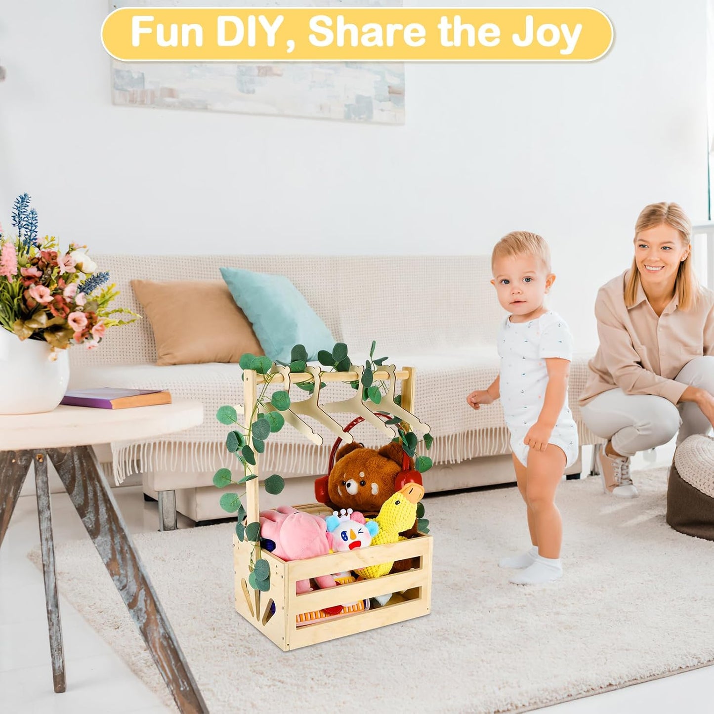 Geschenkkorb für Babyparty