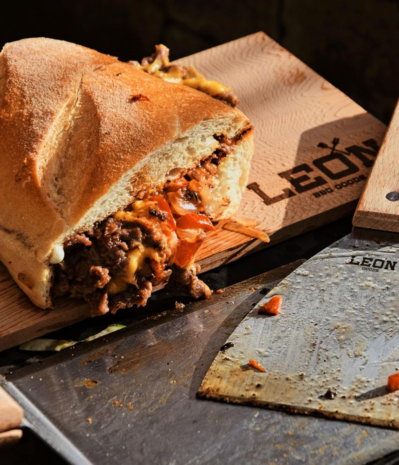Smash Burger Set, Grillspachtel Set (2-TLG.)