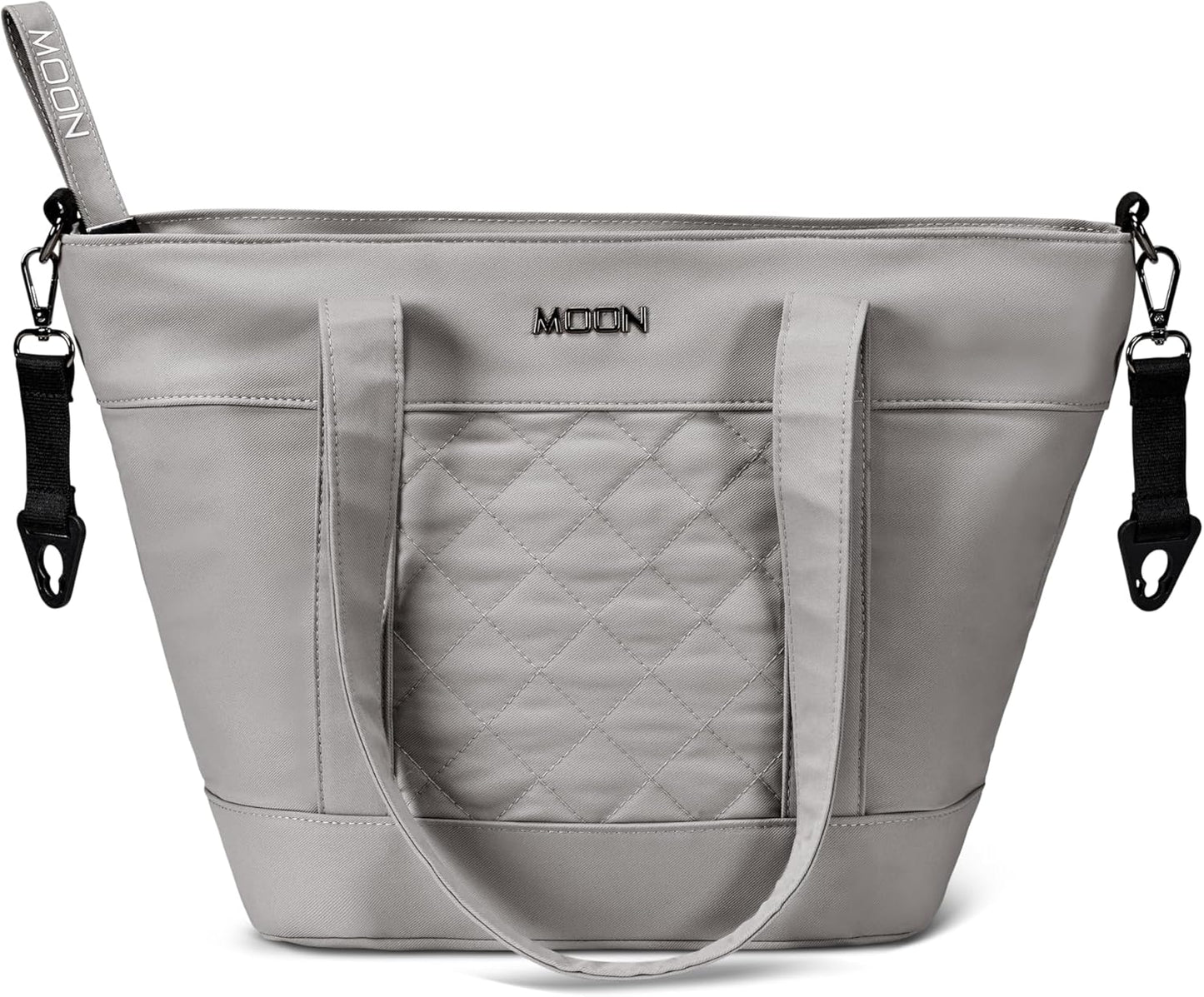 Wickeltasche V-Shape für Eltern, Grau
