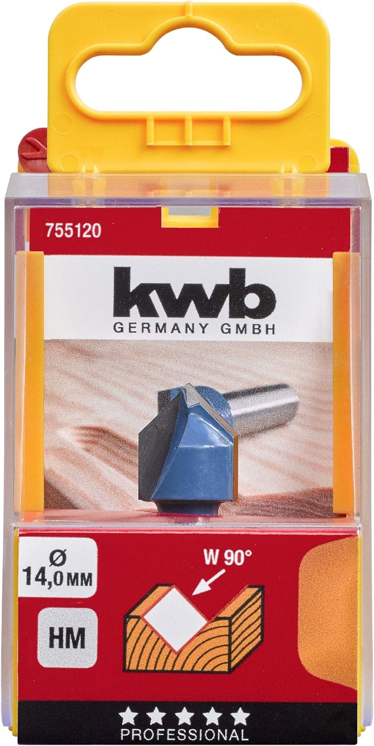 V-Nutfräser 14 mm, Ø 14 mm Hartmetall V-Nutfräser