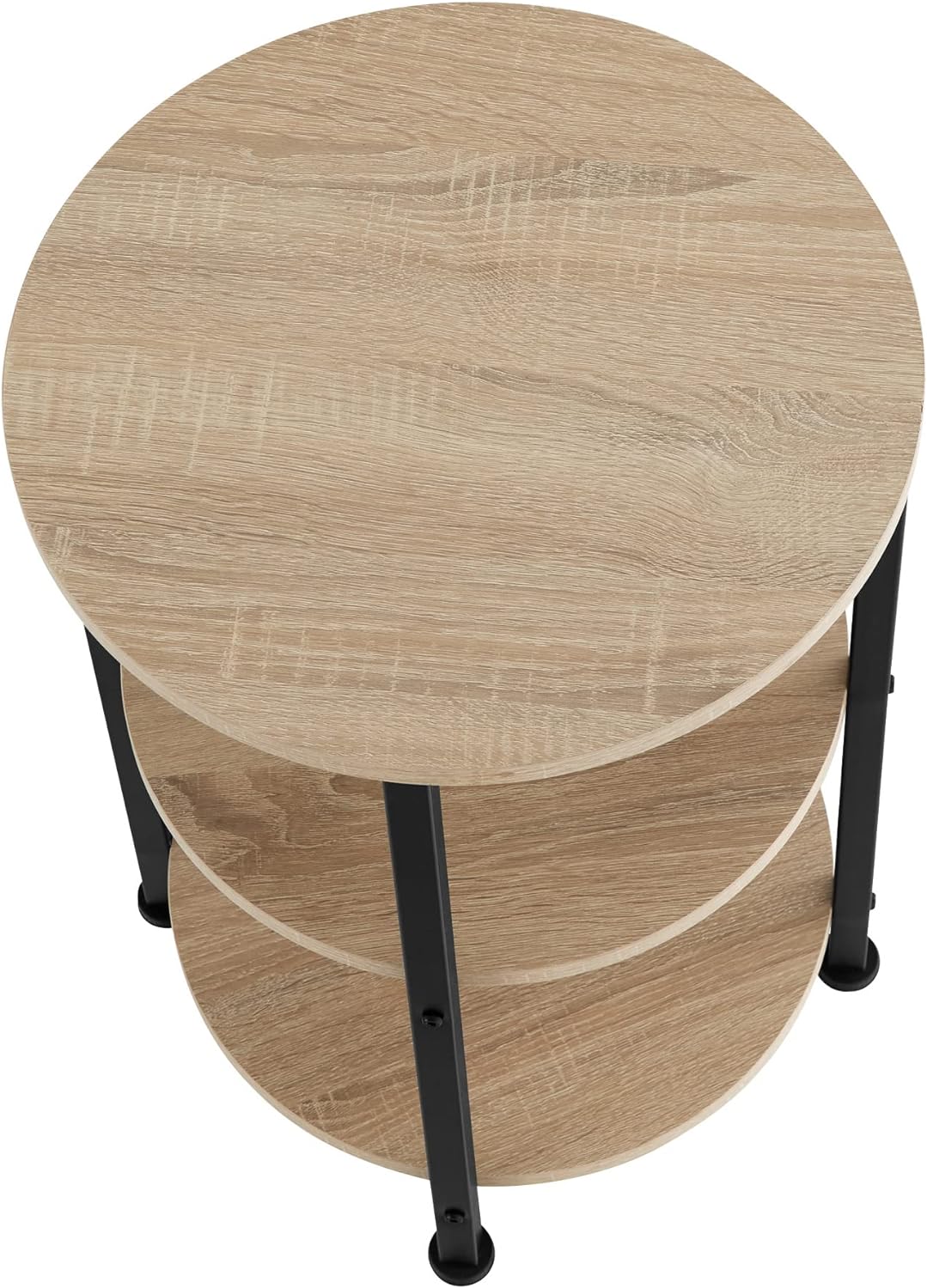 Beistelltisch Colchester, Industrial Holz Hell, Eiche Sonoma