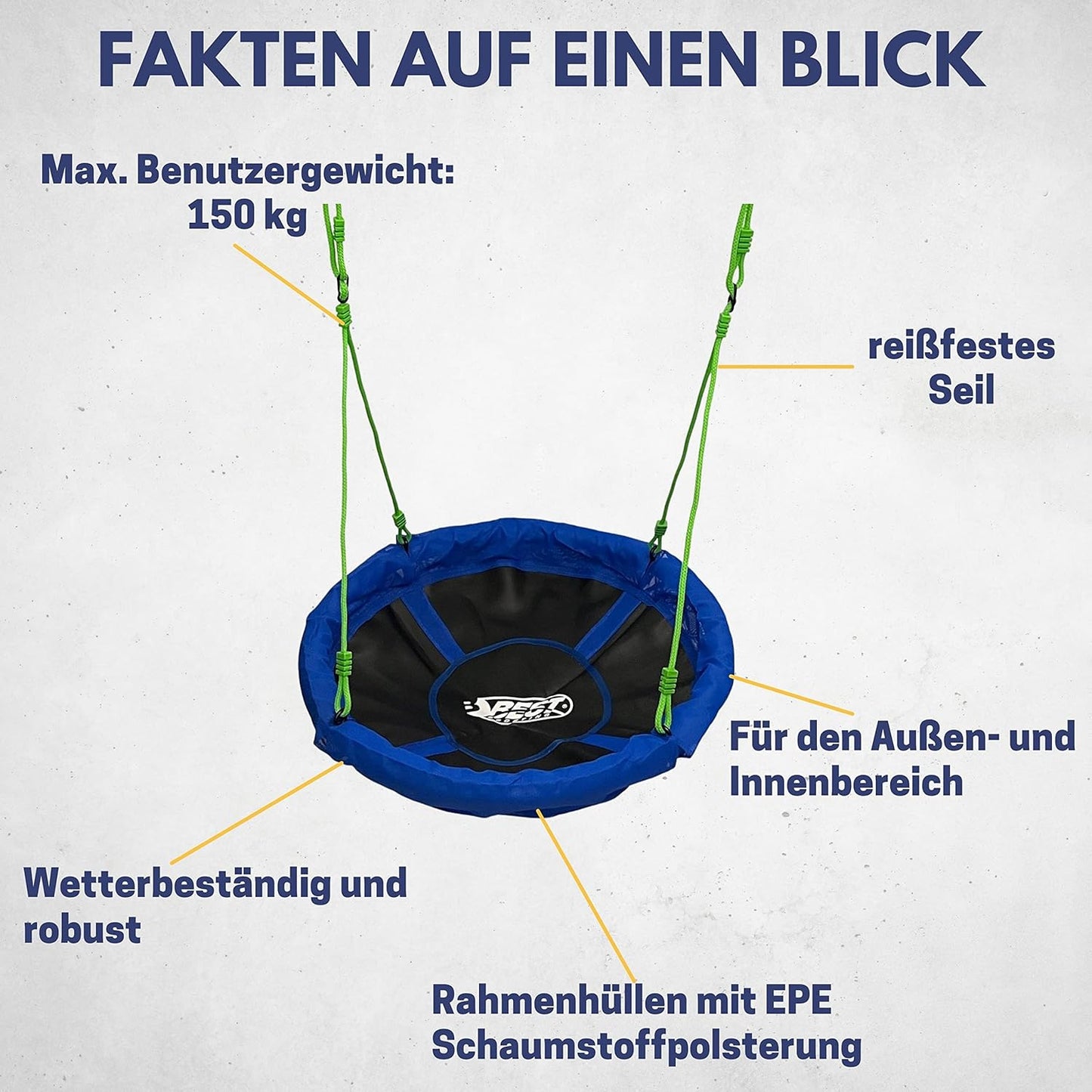 Outdoor-Nestschaukel (60 cm), Ø 60
