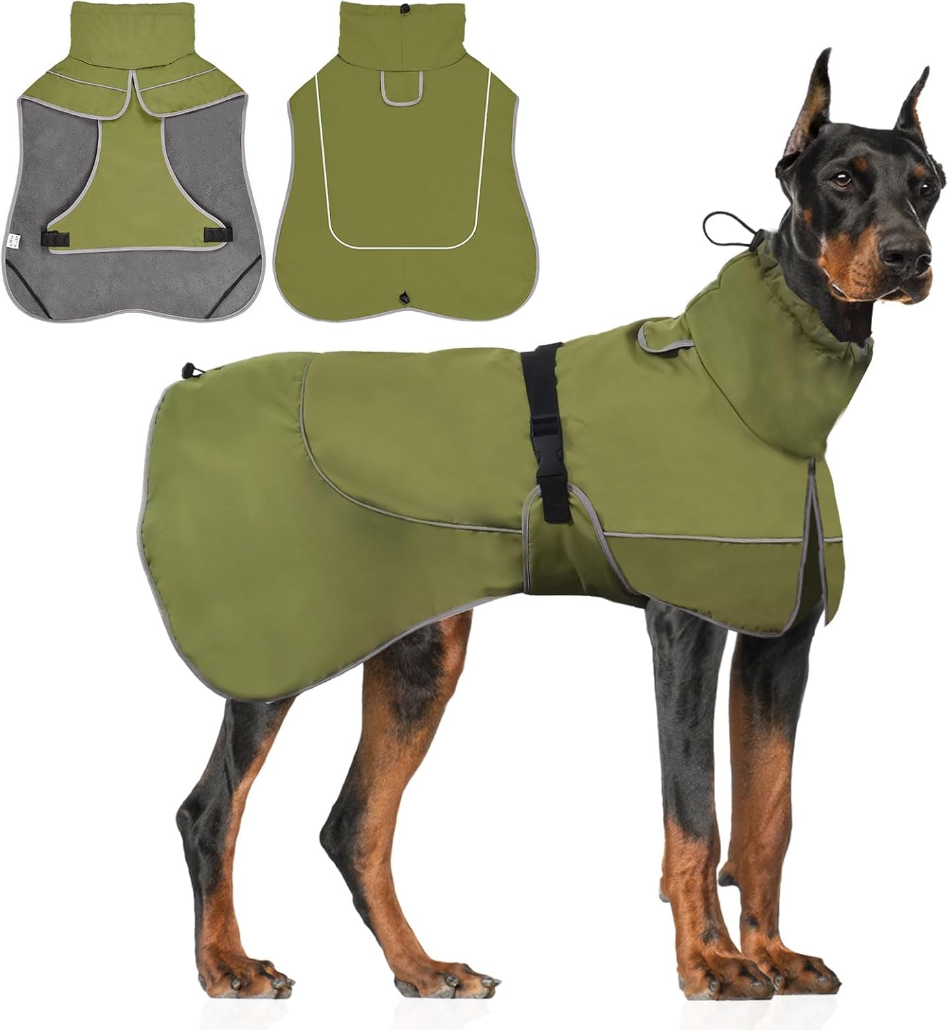 Wasserdichter Hundemantel, L