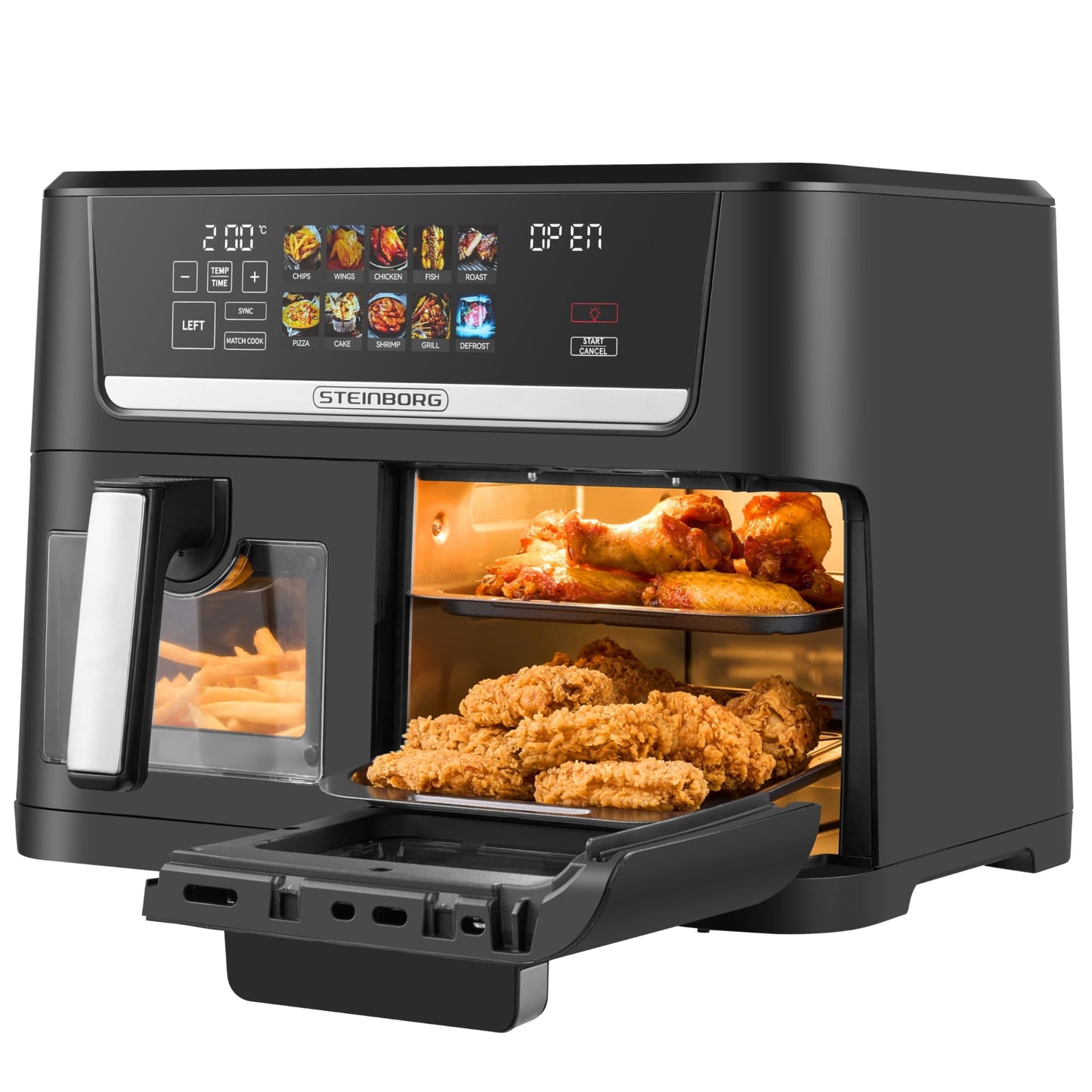 XXL Heissluftfritteuse Dual Zone SB-3170