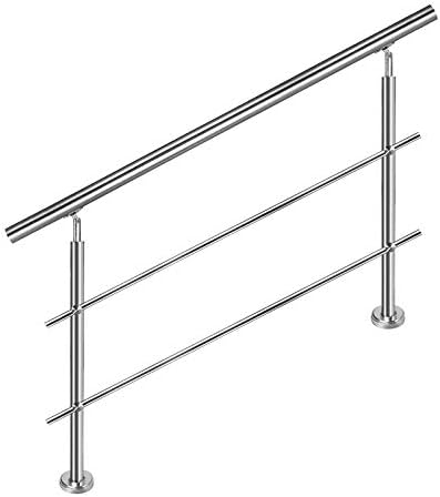 Treppengeländer Bausatz (100cm, 2 Querstreben), 100cm 2 Querstreben