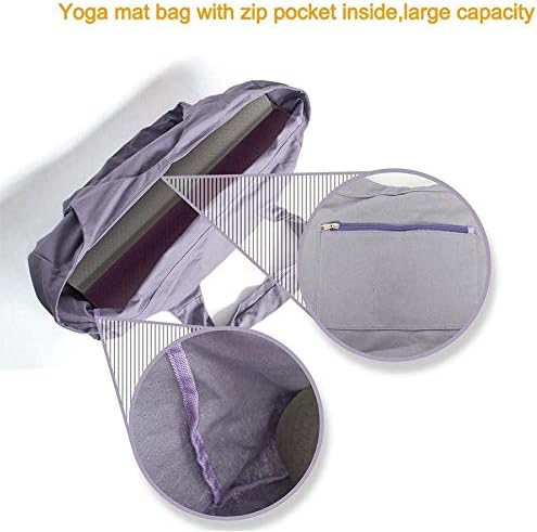 Grosse Yogamattentasche mit Seitentasche
