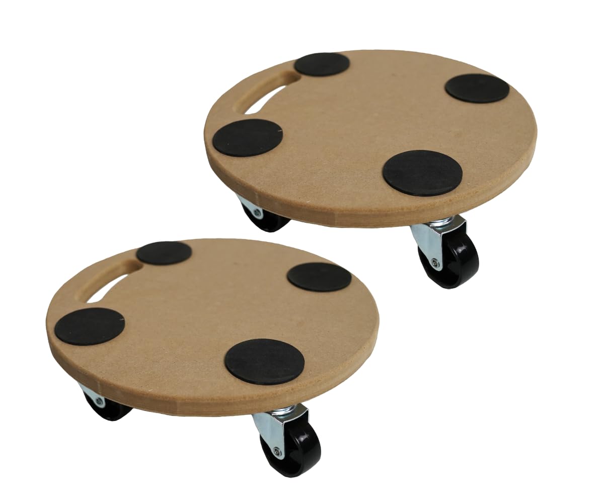 Profi Transportroller Hercules, 2er-Set, 2 Stück Mdf-platte