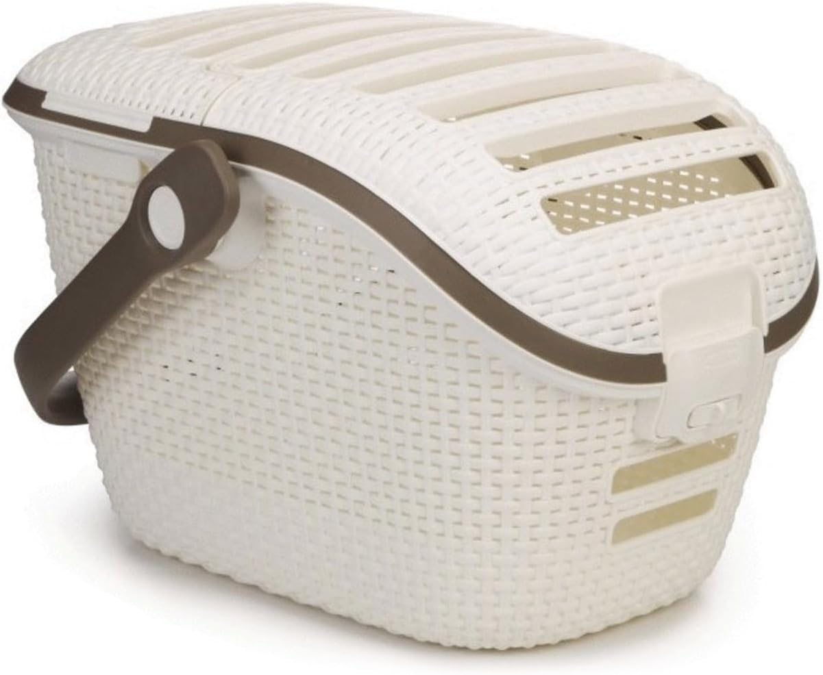 Hartschalen-Transportbox, Creme,  L 51 x B 33 x H 38 cm