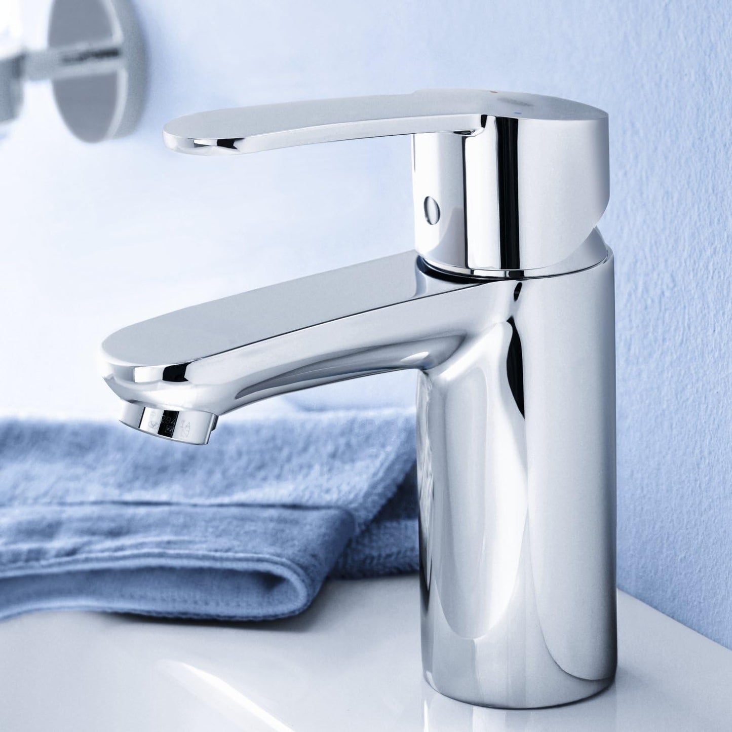 Eurostyle Cosmopolitan Einhand-Waschtischarmatur S-Size, S mit Zugstange kein EcoJoy