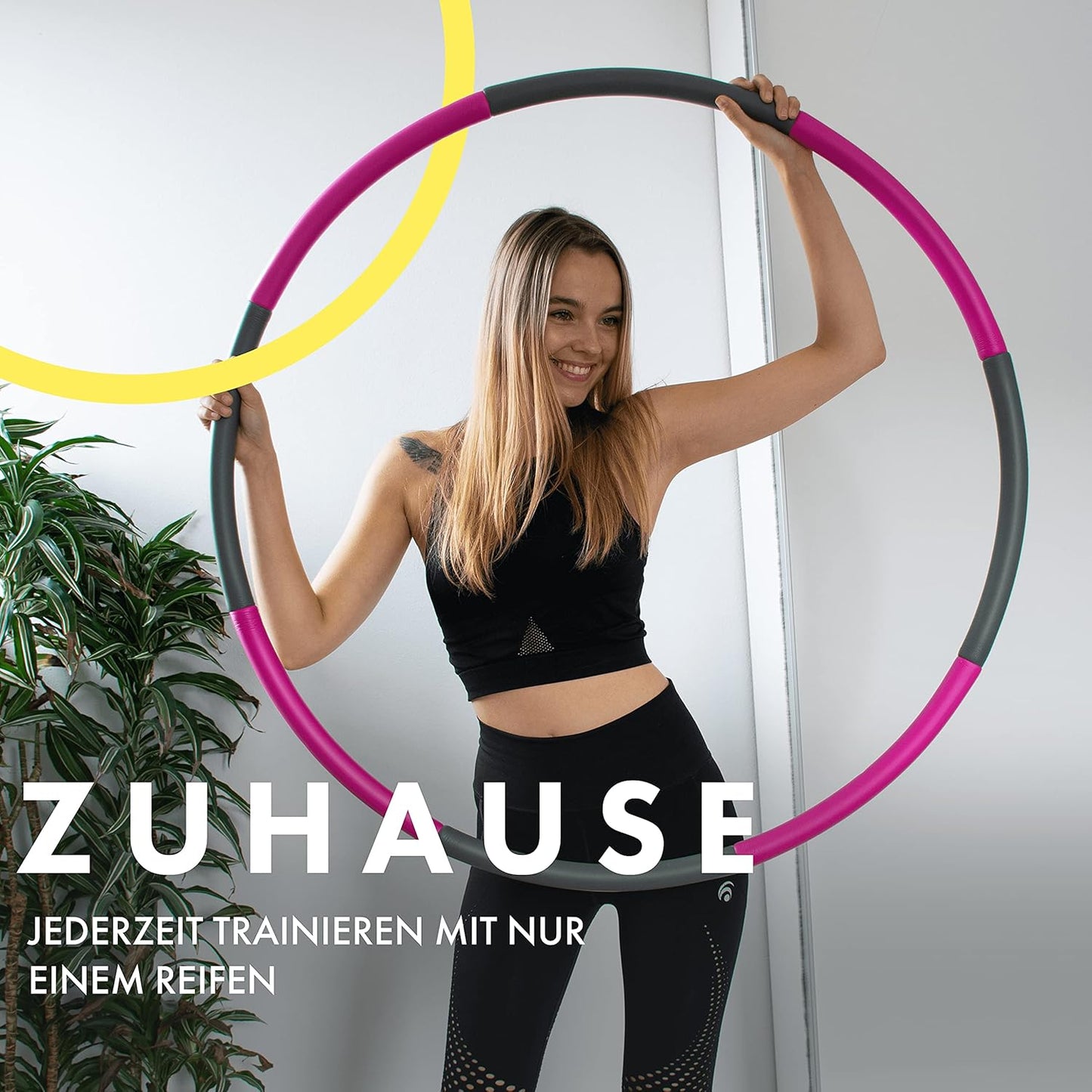 Hula Hoop Reifen mit Tragetasche