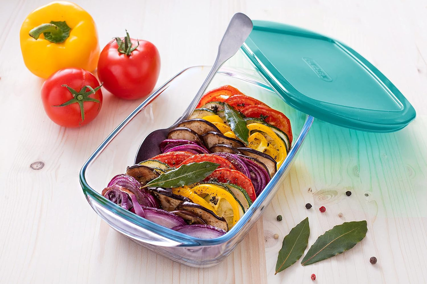 Cook & Store - 3-teiliges Glasschalen-Set mit Deckel