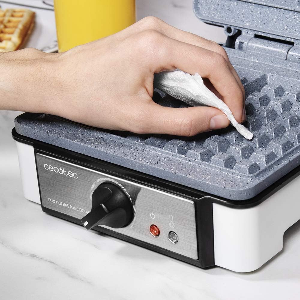 Waffeleisen Fun Gofrestone, 2 Waffeln
