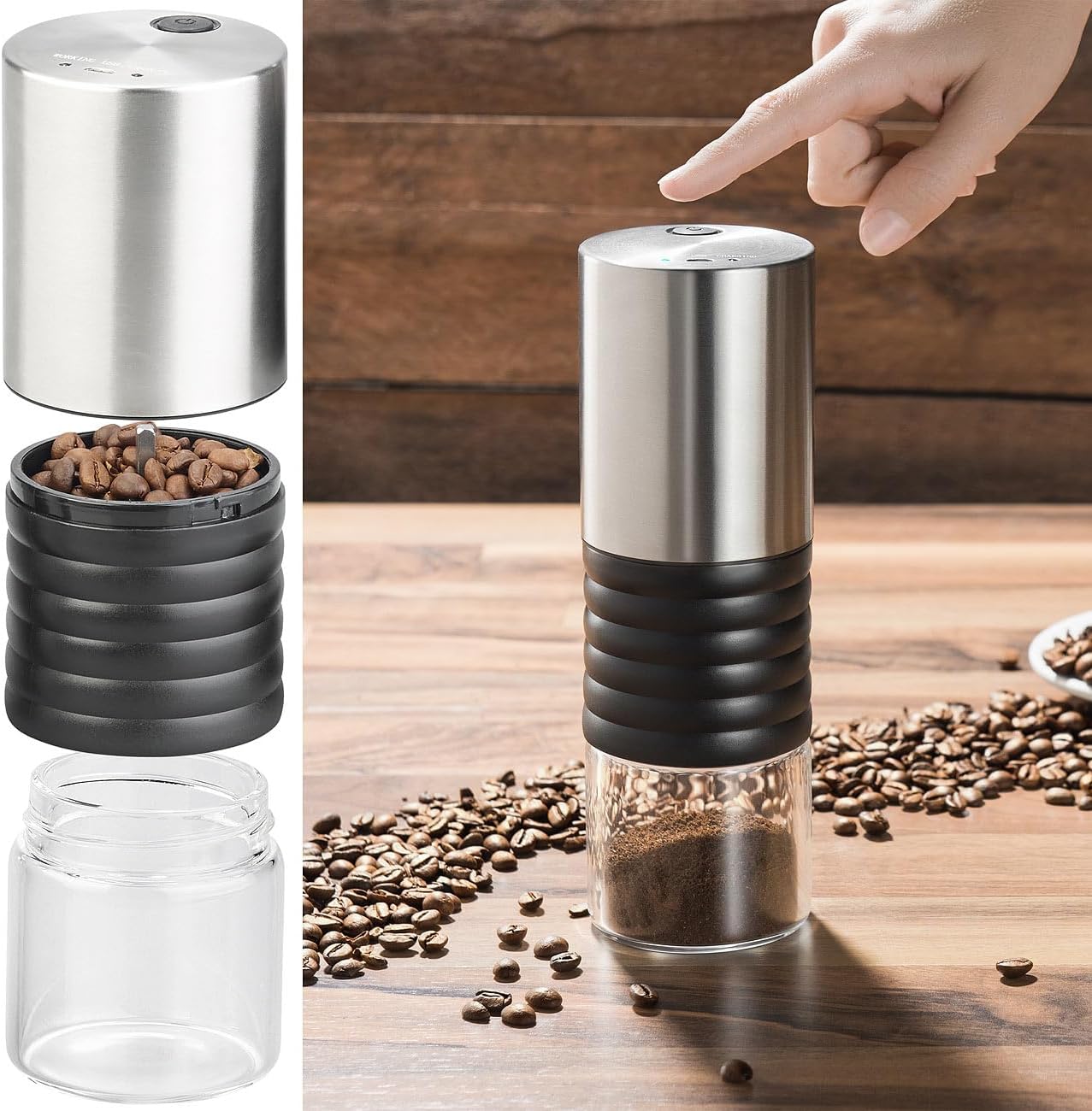 Akku-Kaffeemühle