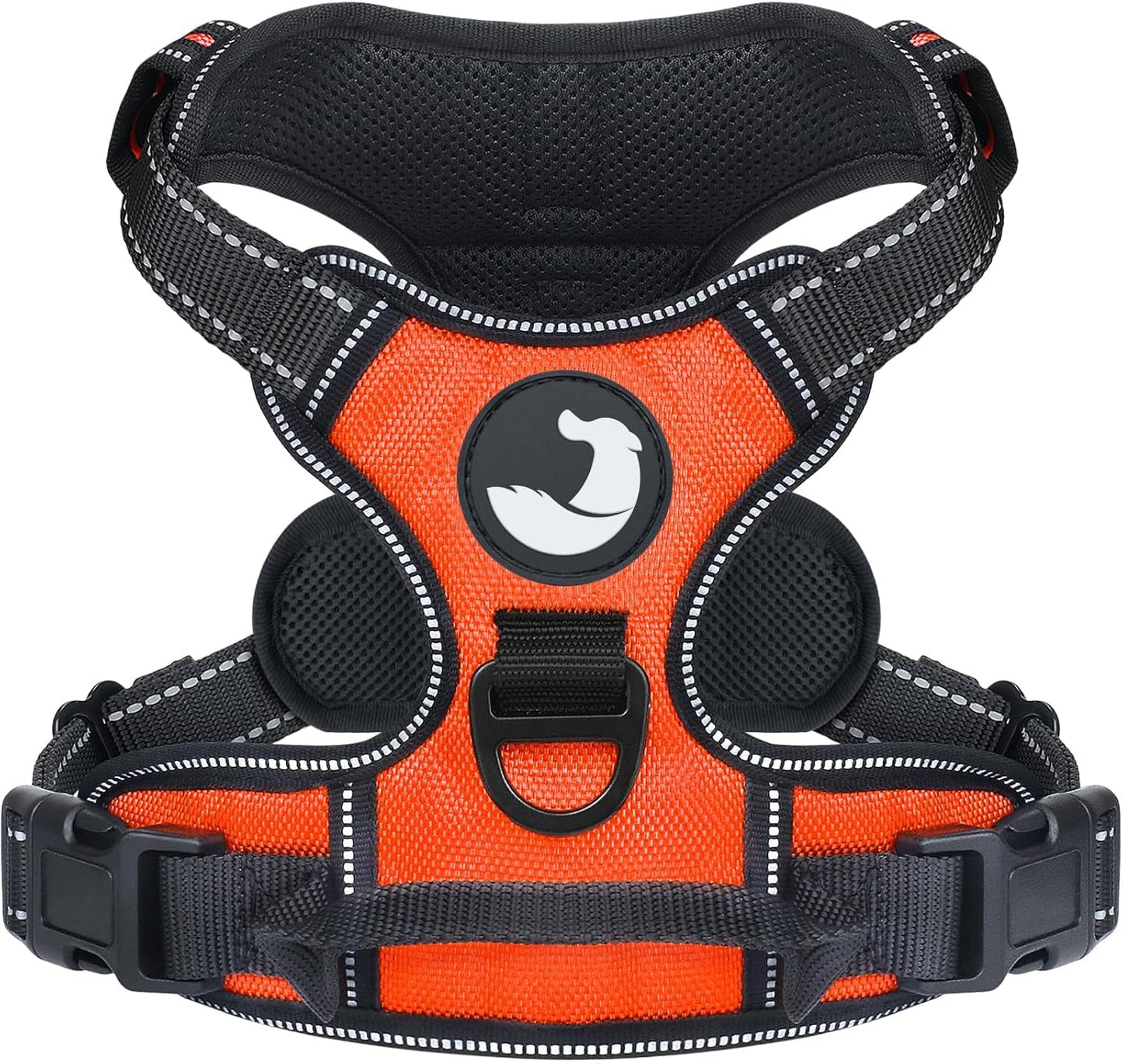 Reflektierendes Hundegeschirr, L (1er Pack) Orange