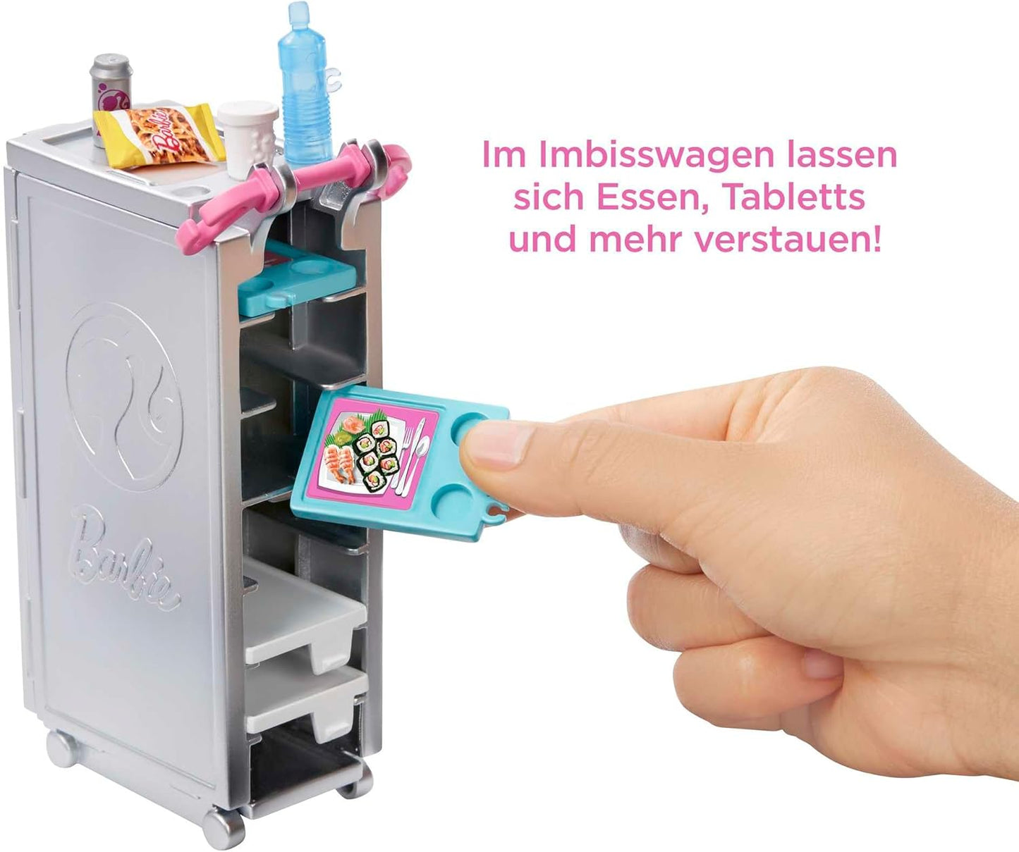 Flugzeug mit Pilotin und Zubehör, Barbie-Flugzeug mit Puppe