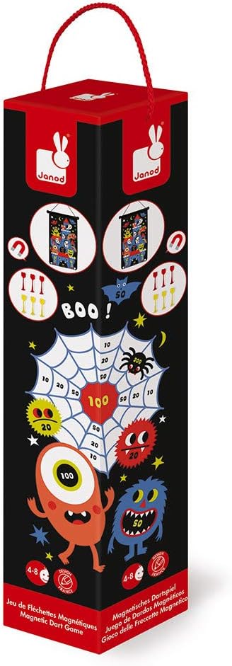 Magnetisches Dartspiel mit Monster-Motiv, Monster