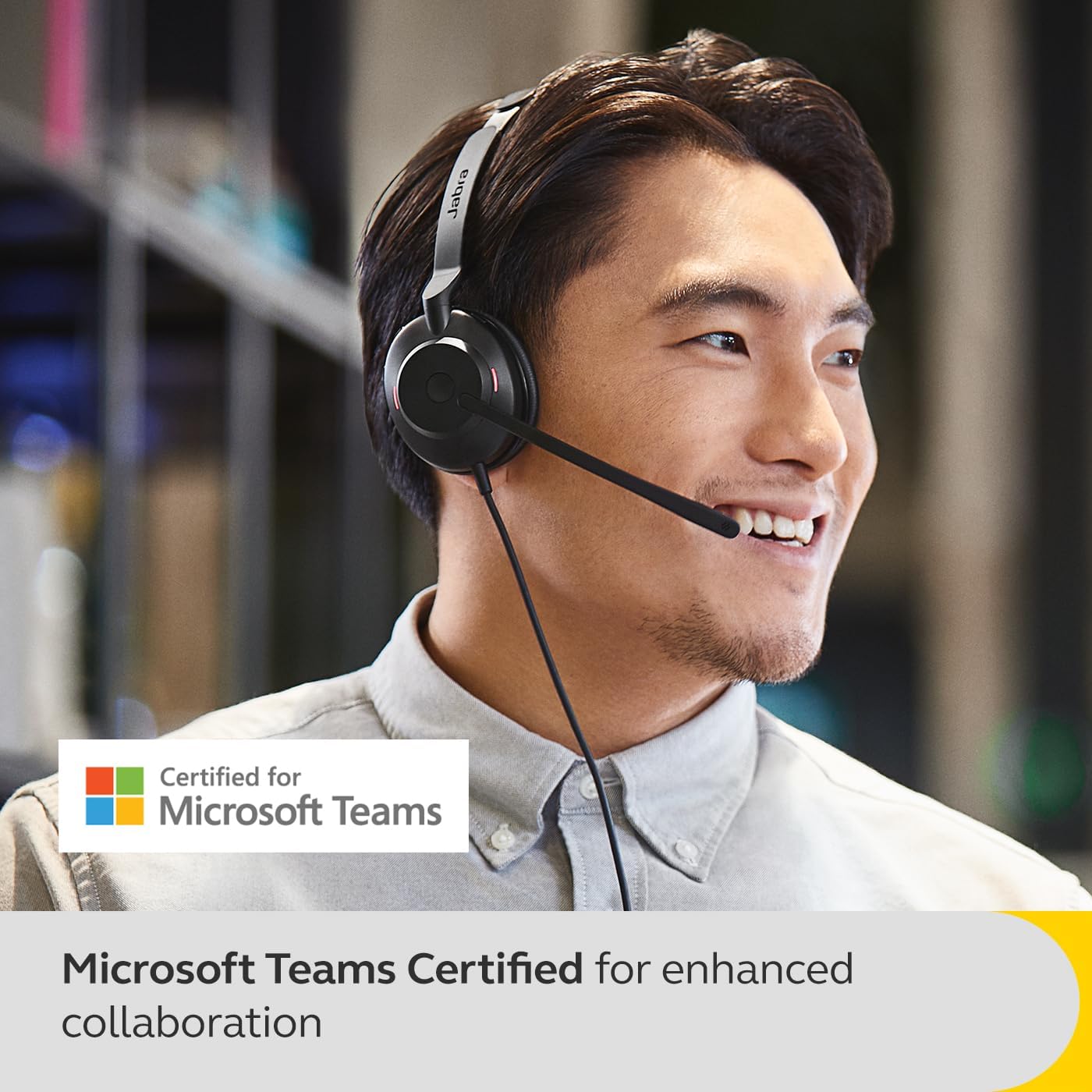 Evolve2 30 SE Stereo-Headset mit Geräuschunterdrückung, Schwarz, Neue Ausgabe, Zweite Auflage, Optimiert für Microsoft Teams