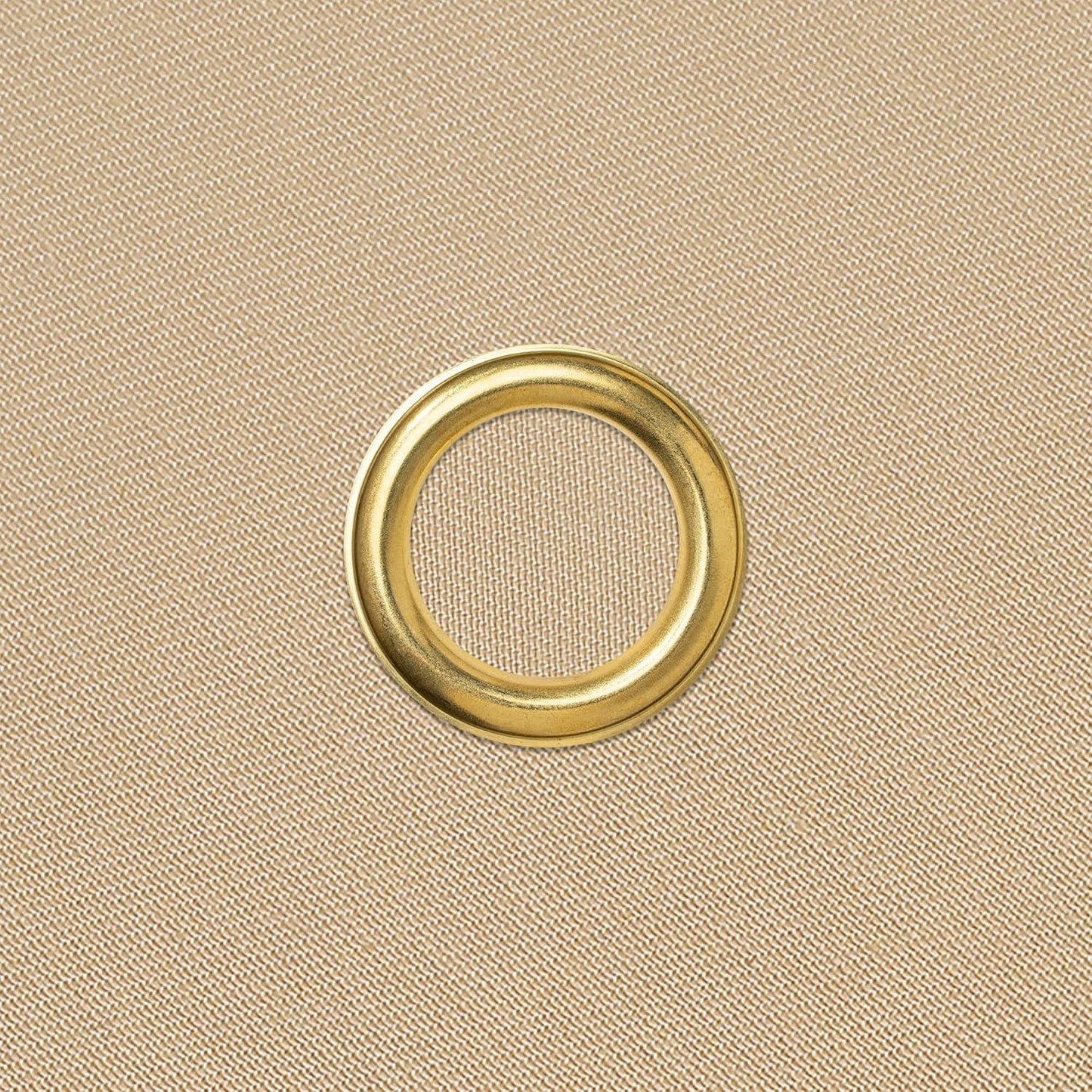 Flaschentuch mit Metallring, Classic Collection, CA-42, Gold mit Goldenem Metallring 1 Stück