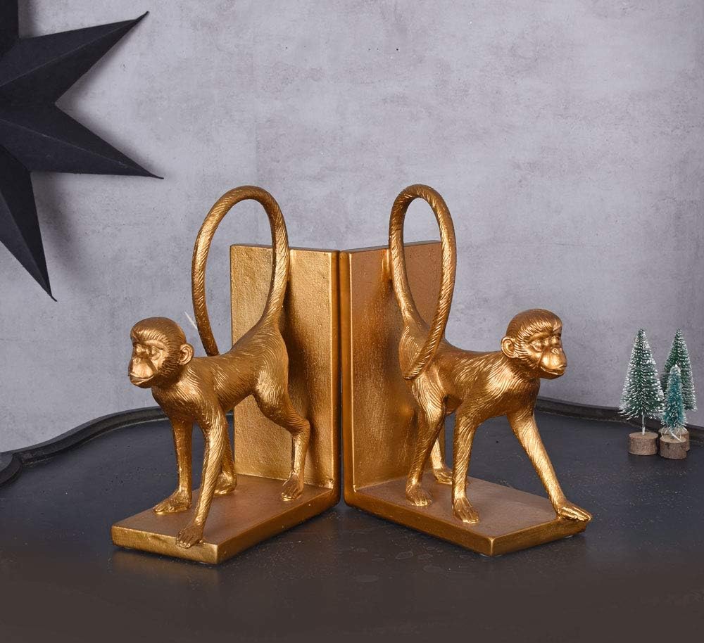 Buchstützen The Jungle Book Affenfiguren, 2 Stück