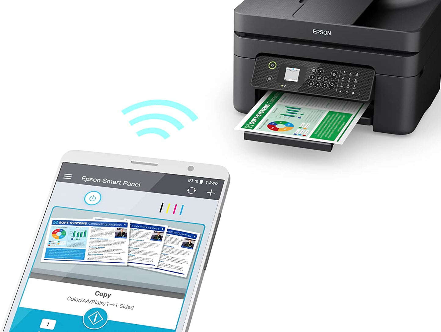 WorkForce WF-2960DWF, Multifunktionsdrucker, WF-2960DWF WF-2960DWF