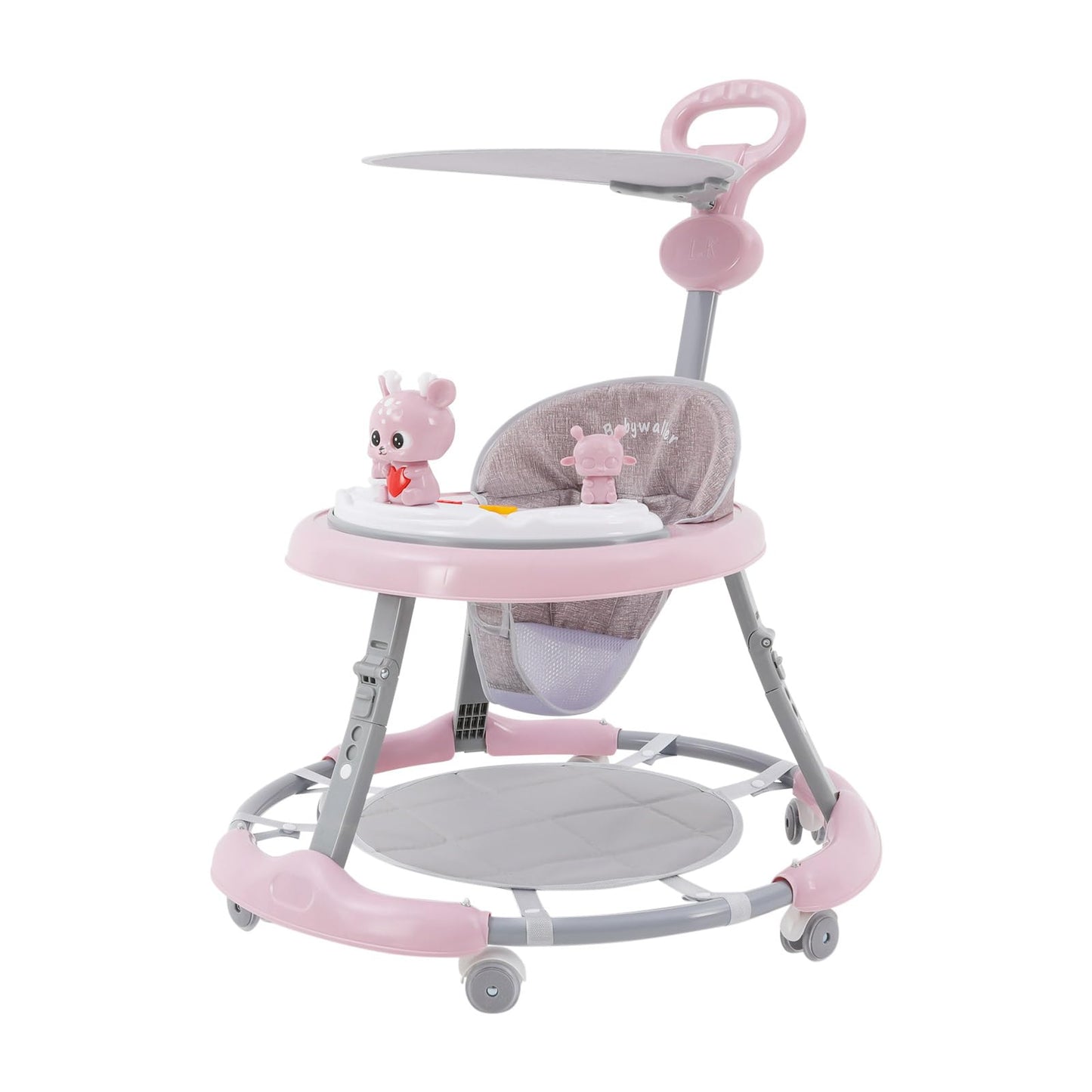 4-in-1 Lauflernhilfe für Babys, verstellbar, faltbar