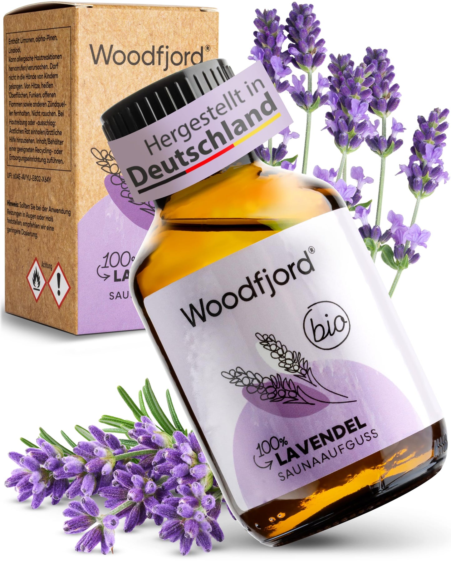 Saunaaufguss Lavendel, Lavendel (Bio) 1er Verpackung