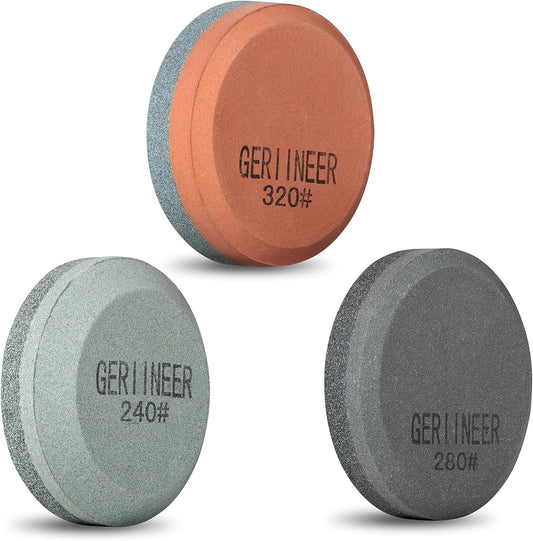 2-IN-1 Schleifstein-Set für Äxte und Messer, 3 Pcs