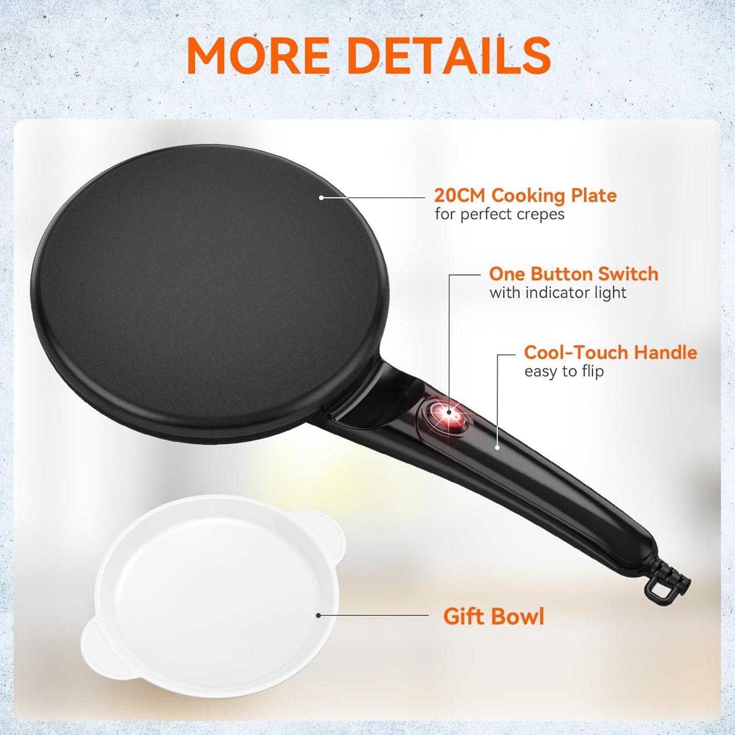Elektrischer Crepe Maker