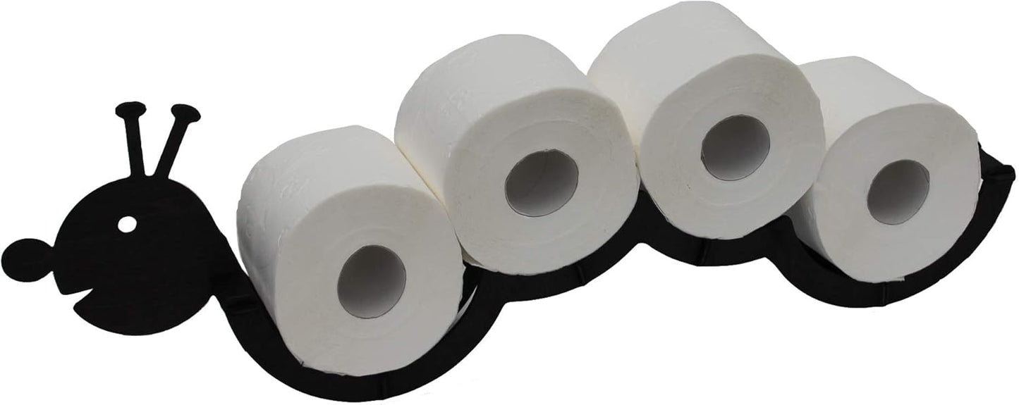 Toilettenpapierhalter Raupe