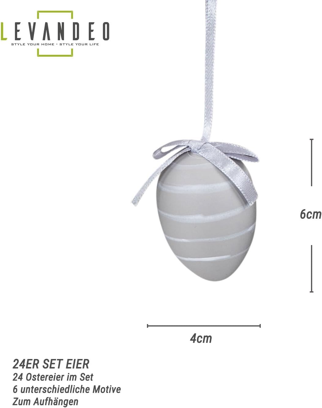 Osterdeko Hänge-Eier Set (24 Stück), Variante 2