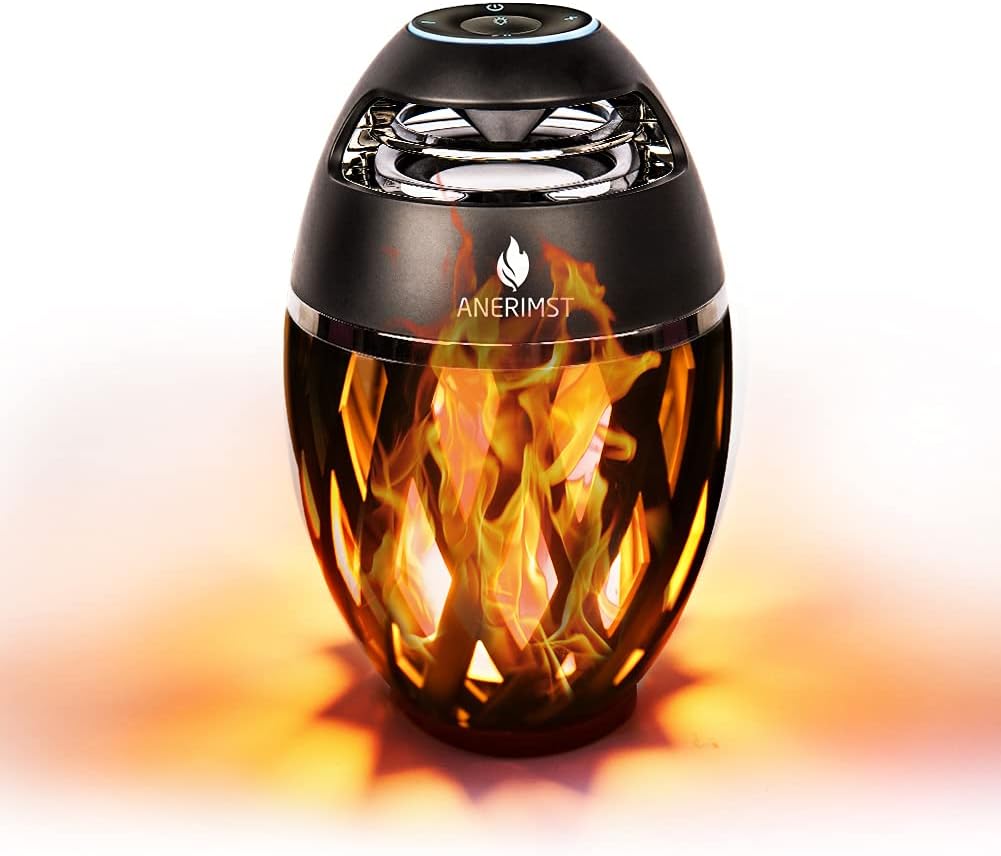 Bluetooth Lautsprecher mit Flammen Effekt