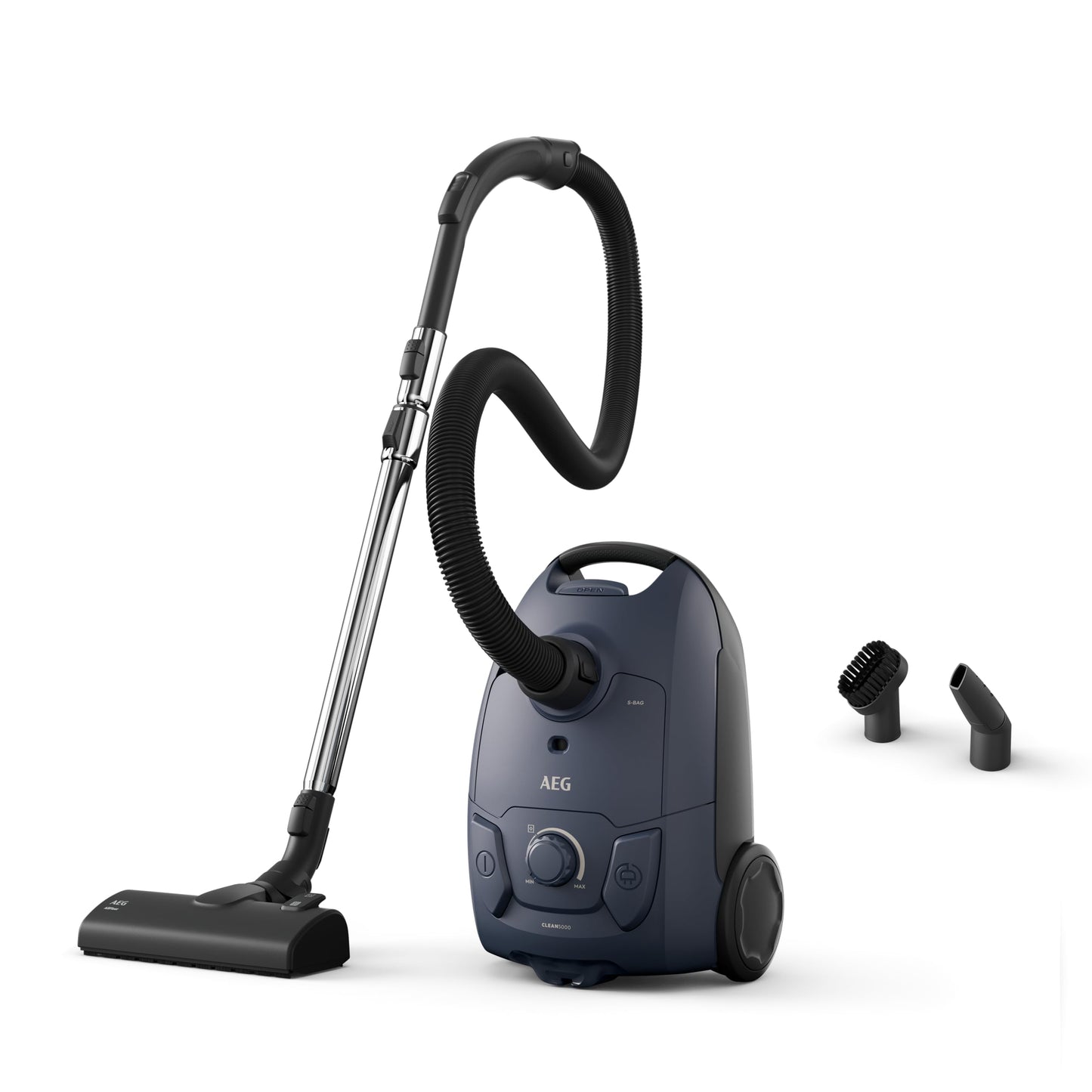 Staubsauger AB51C1DB mit Beutel & AllFloor Düse, Blau