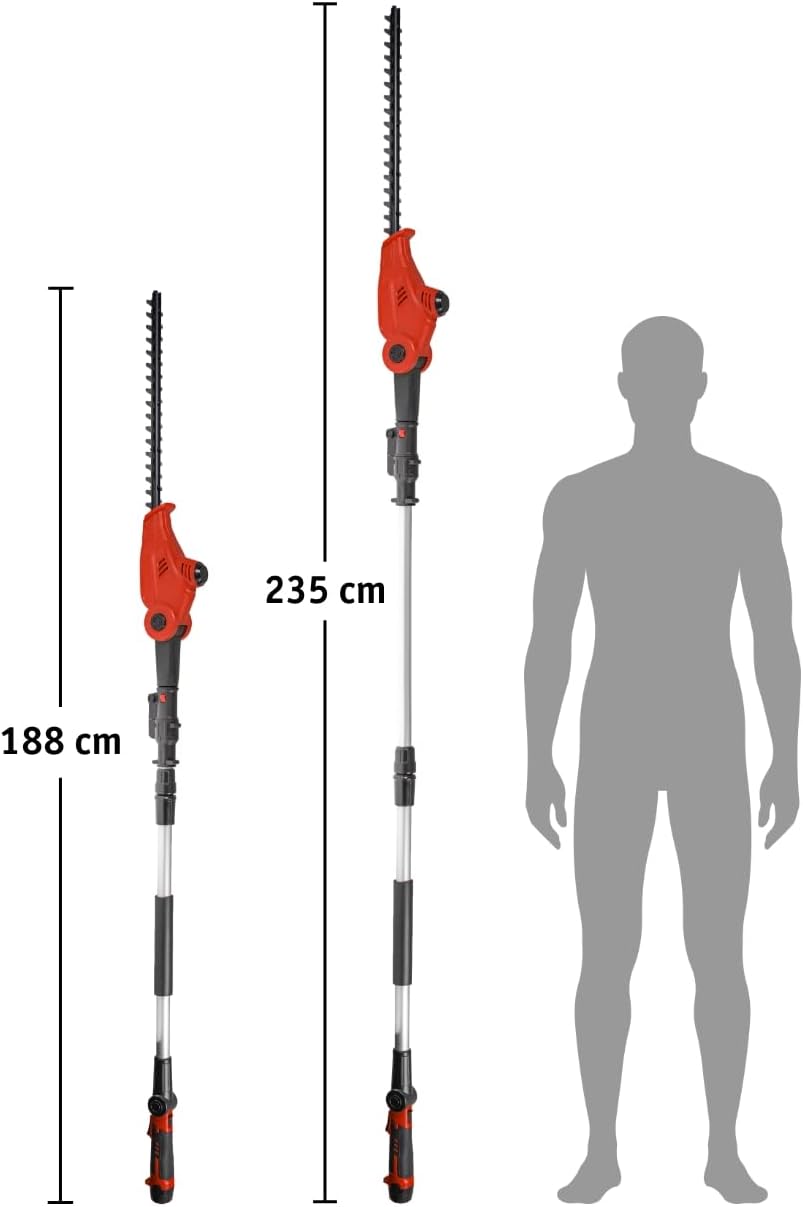 Akku-Teleskop-Heckenschere, 12V Teleskop Heckenschere