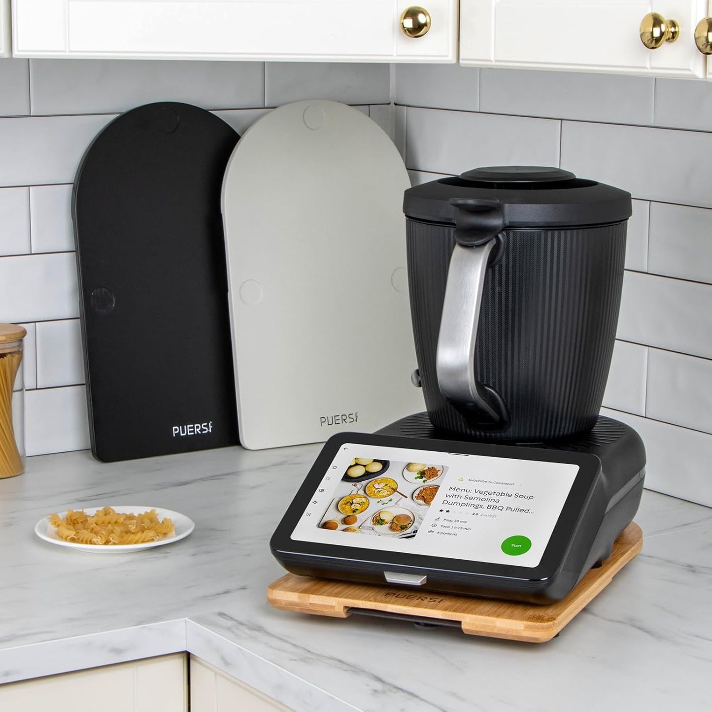 Gleitbrett für Thermomix, Schneeweiß