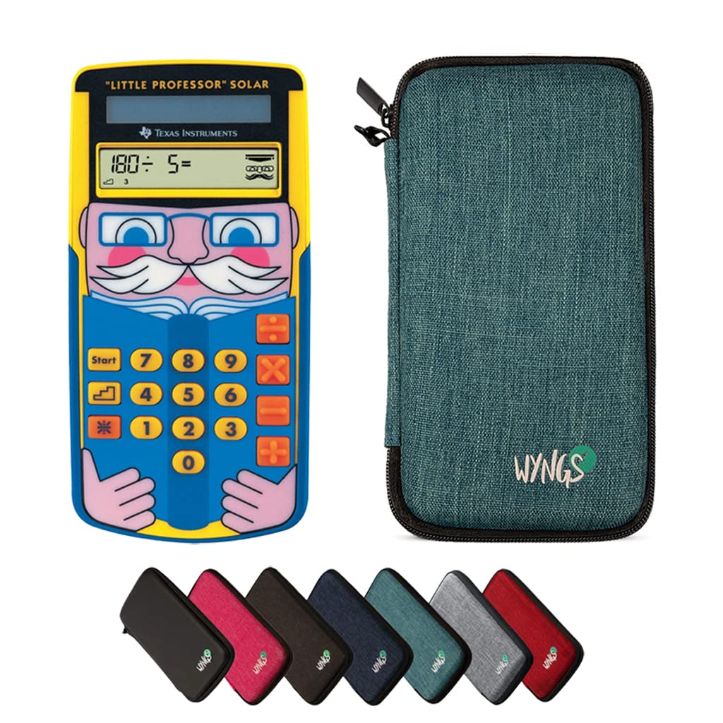 TI-Little Professor inkl. Schutztasche, Türkis