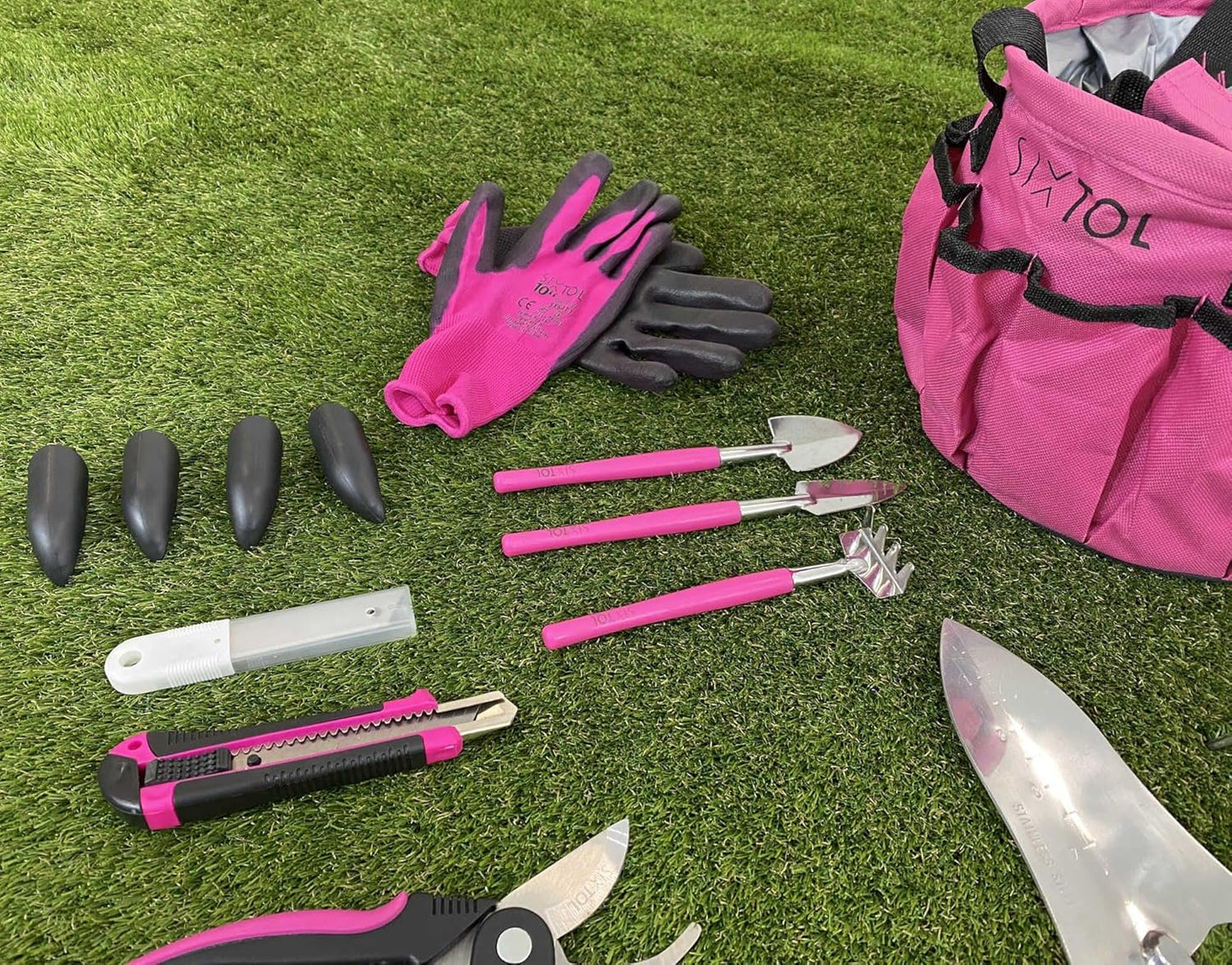 10-teiliges Gartenhandwerkzeug-Set, 10 Stk.