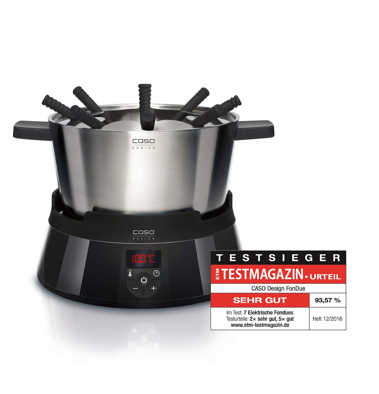2282 Induktions Fondue, Schwarz
