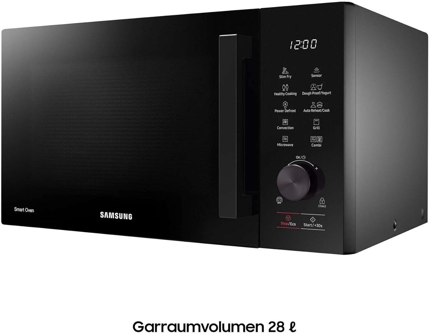 Kombi-Mikrowelle mit Grill- und Heissluftfunktion, 28 l