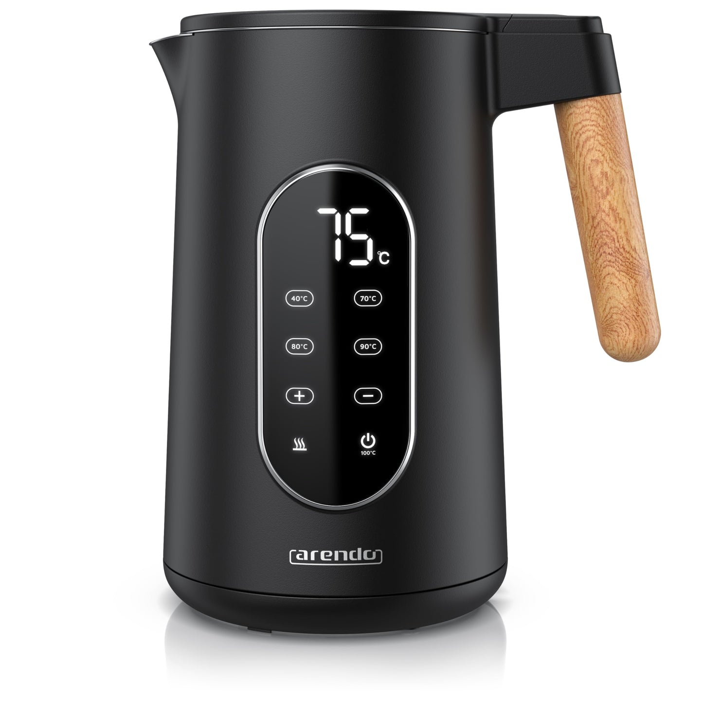 Wasserkocher mit Temperatureinstellung