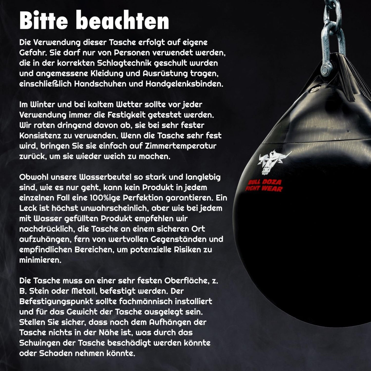 Wasserboxsack, L (48cm) 53kg