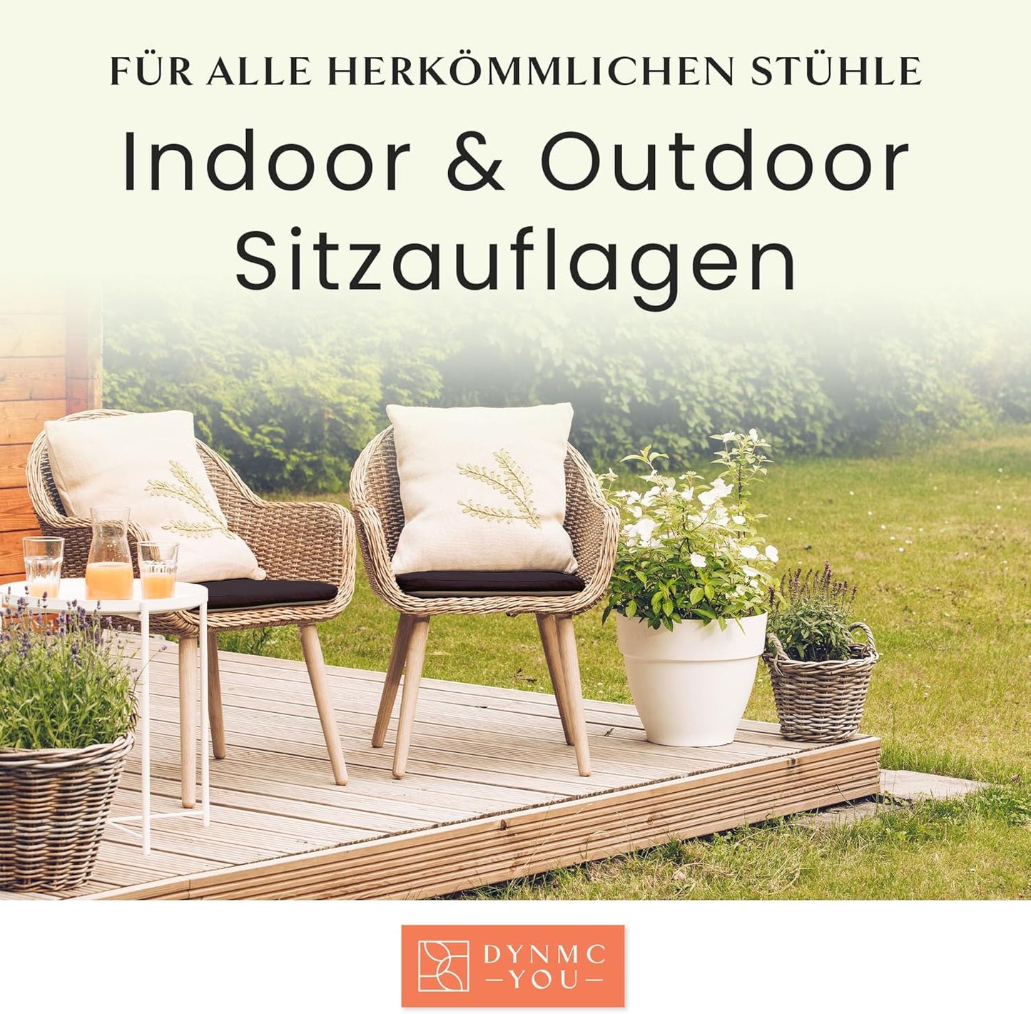 Memory Foam Sitzkissen, 2 Stück, eckig
