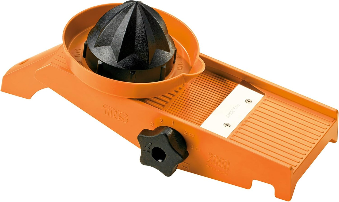 Gemüsehobel, Orange-schwarz