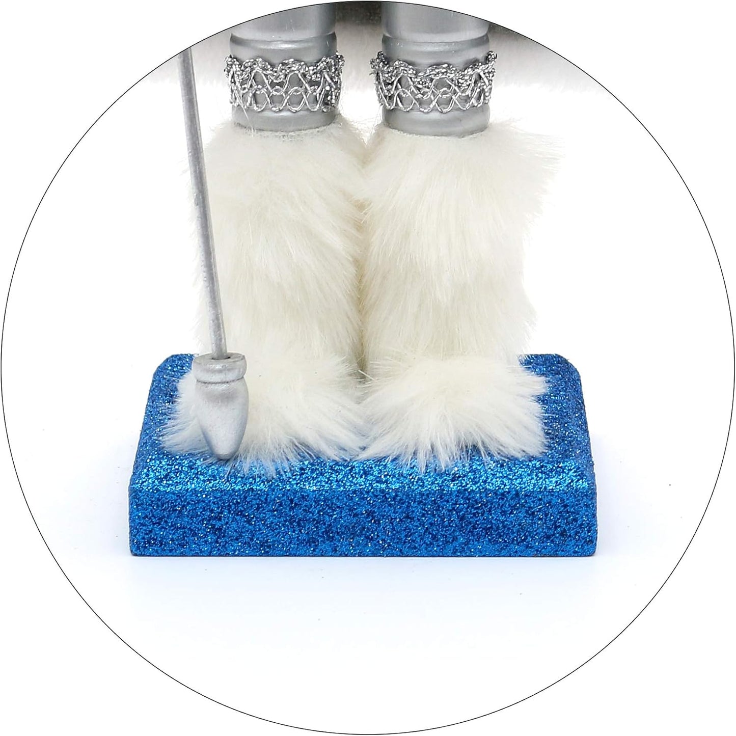 Nussknacker - König, Blau 38 cm