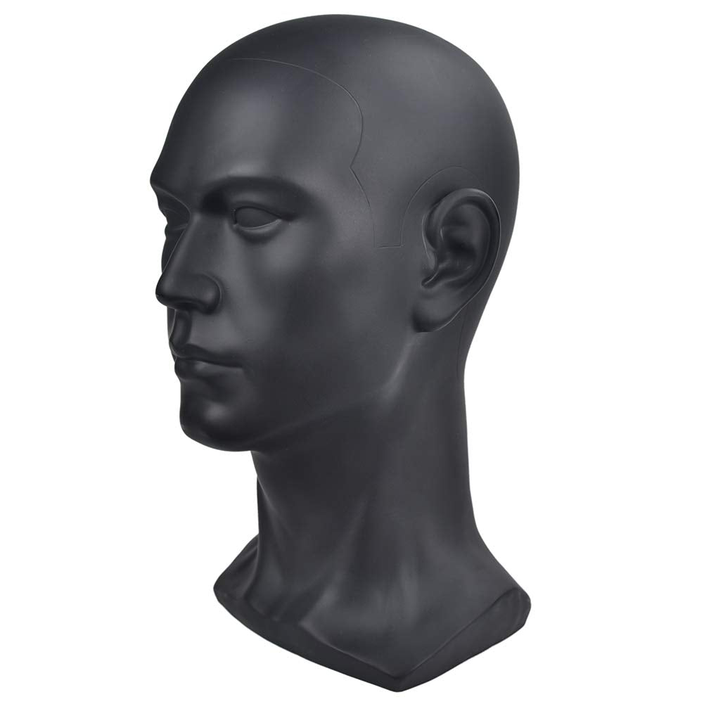 Schaufensterpuppenkopf, Polyvinylchlorid (PVC)