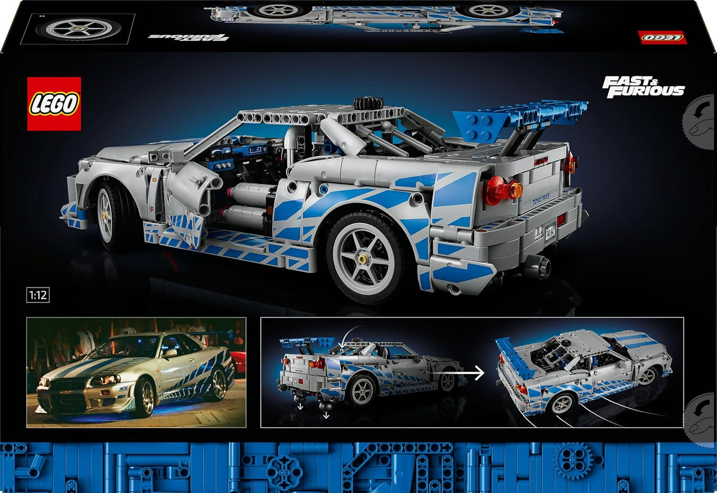 2 Fast 2 Furious Nissan Skyline mit Driftfunktion