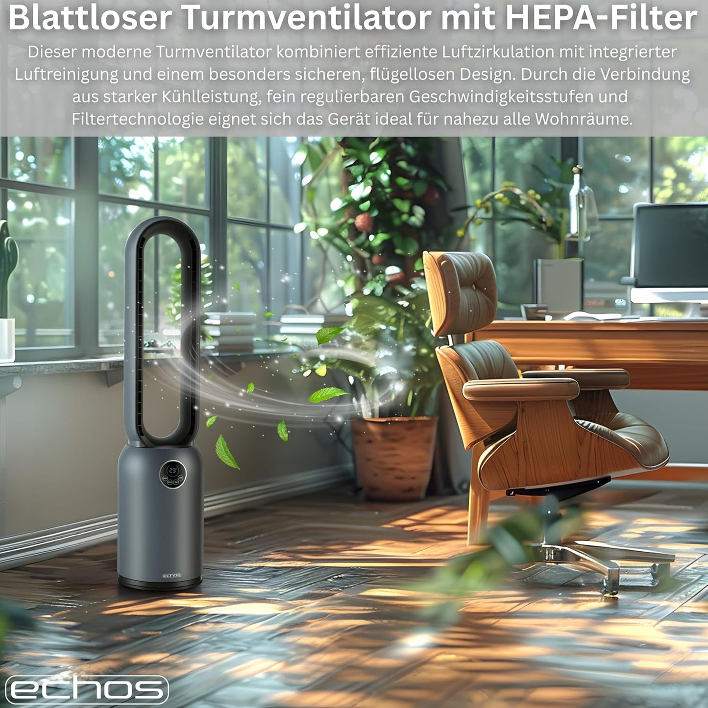 Leiser Turmventilator